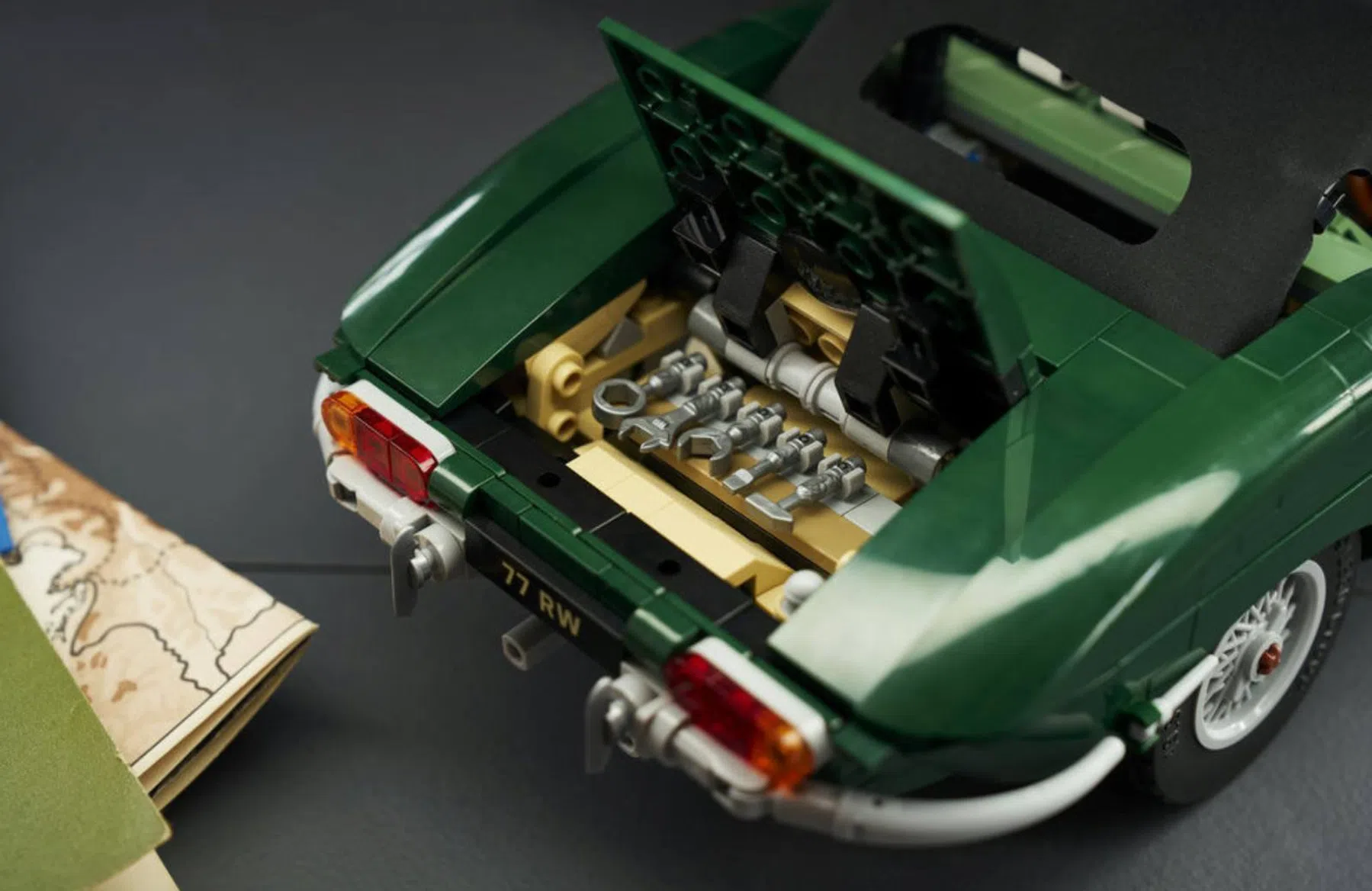 Jaguar E-Type Lego Icons